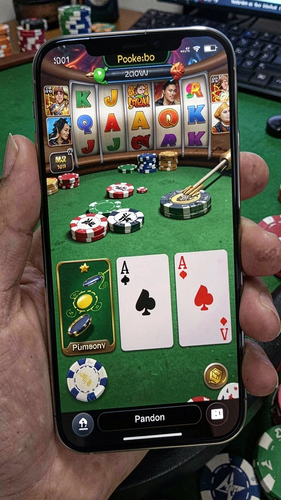 Screenshot karakter dengan senjata terbaru dalam game.