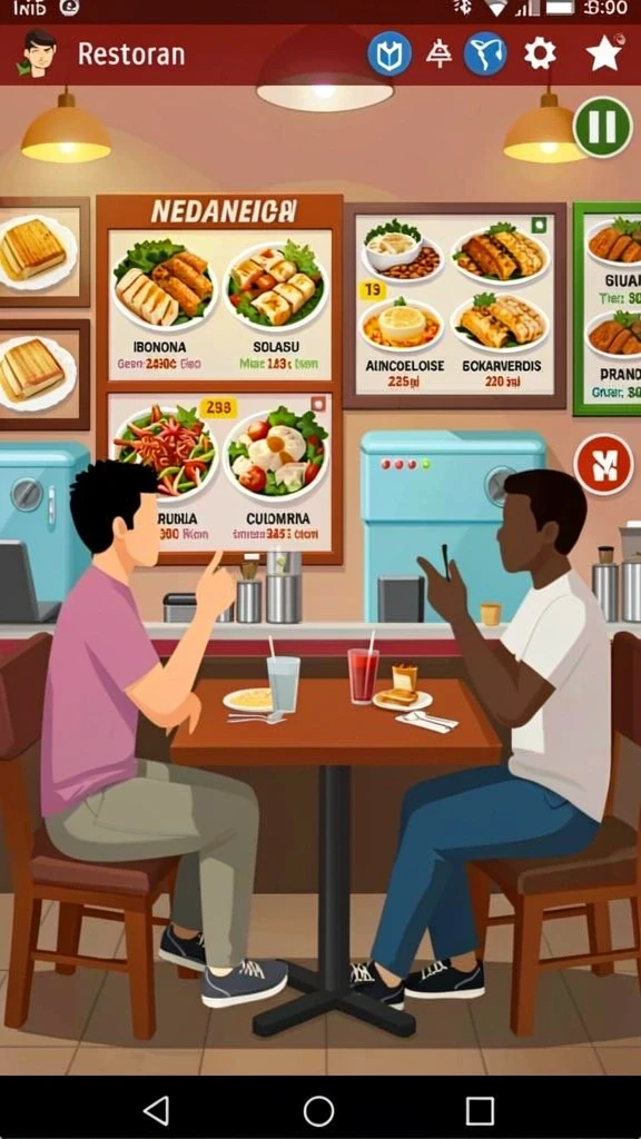 Berbagai tantangan menambah keseruan permainan.
