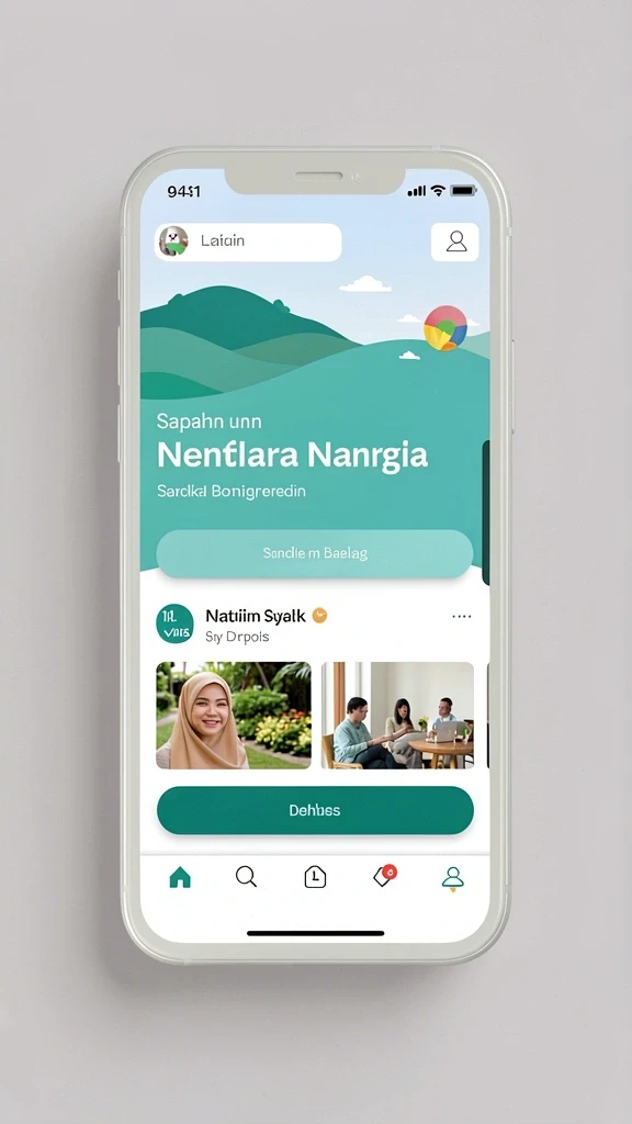 Tampilan antarmuka permainan yang menarik dan user-friendly.