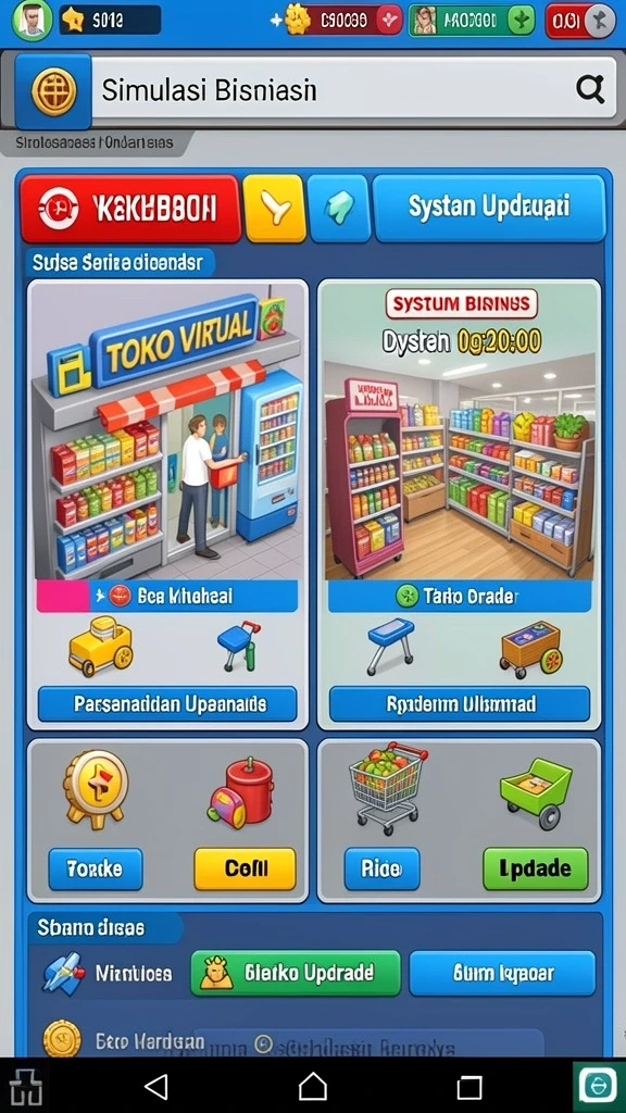 Gambaran grafis yang menawan dari game.