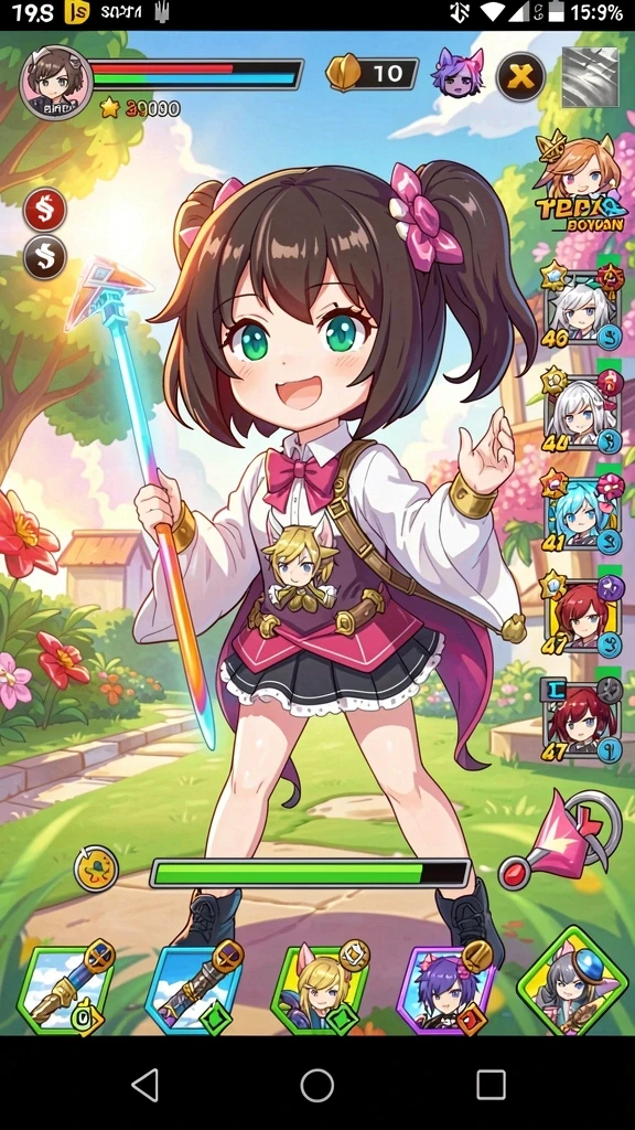 Tampilan antarmuka utama HOKIGAME yang menarik.
