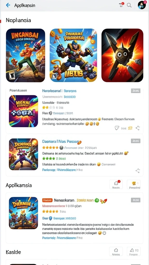 Tampilan permainan slot yang menarik dan modern.