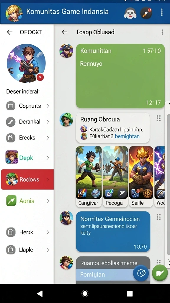 Level menantang dengan desain yang kreatif dan inovatif.