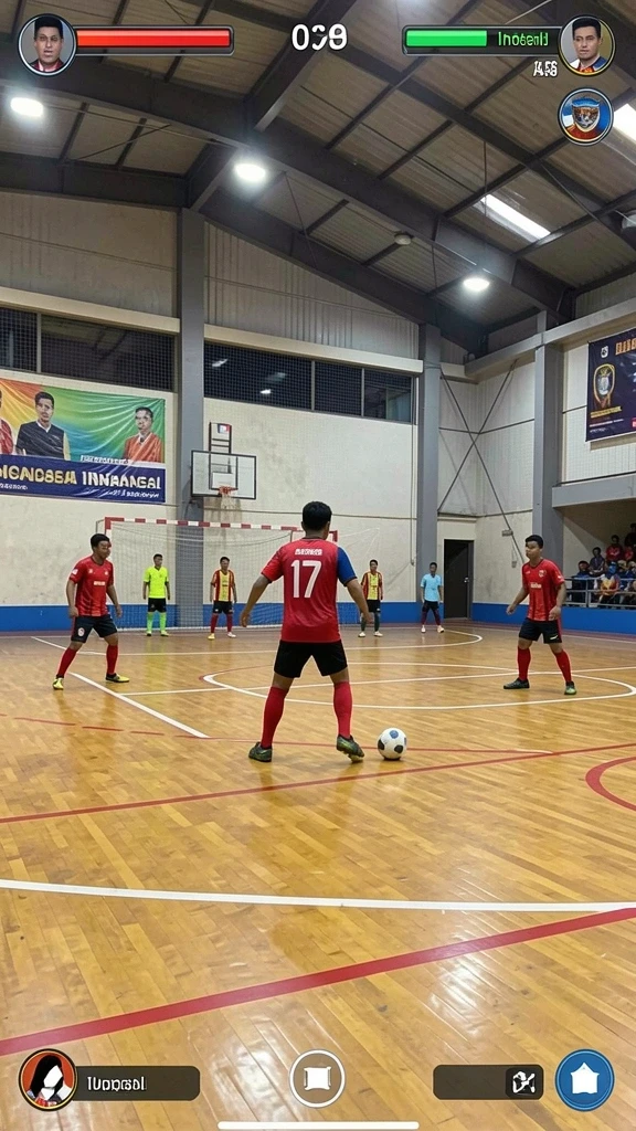 Screenshot menunjukkan karakter menarik dalam aksi.