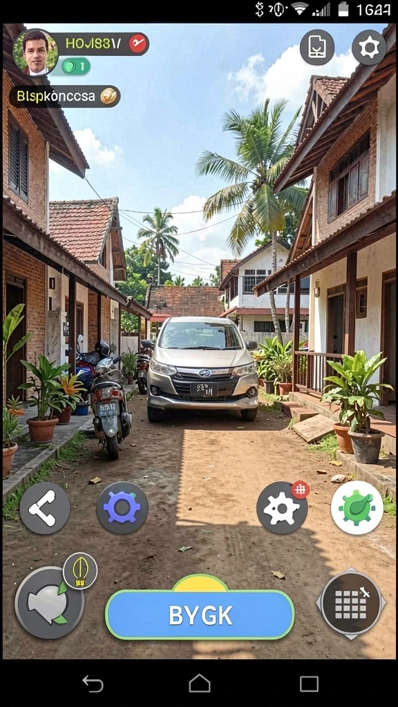 Tampilan awal aplikasi JAVO88 yang menarik.