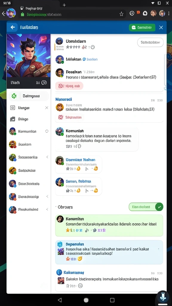 Screenshot menampilkan tampilan permainan yang menarik.