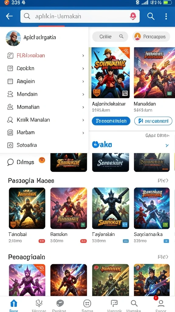 Item eksklusif untuk meningkatkan pengalaman bermain.