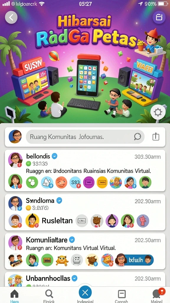 Tampilan utama LAKUTOTO yang menarik.