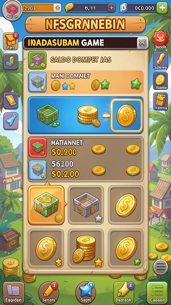 Tampilan awal MEGA388 yang menarik.