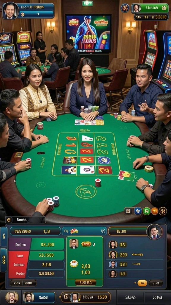 Berbagai karakter yang menarik dan unik.