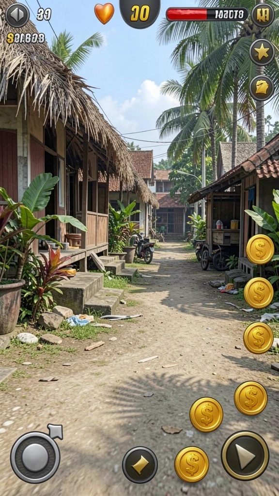 Tampilan awal aplikasi RPOK yang menarik.