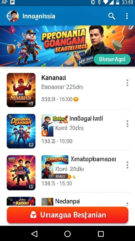 Tampilan antarmuka yang intuitif dan ramah pengguna.