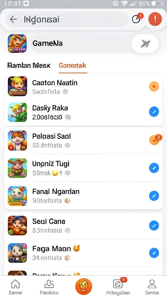 Fitur multiplayer yang memungkinkan interaksi aktif.