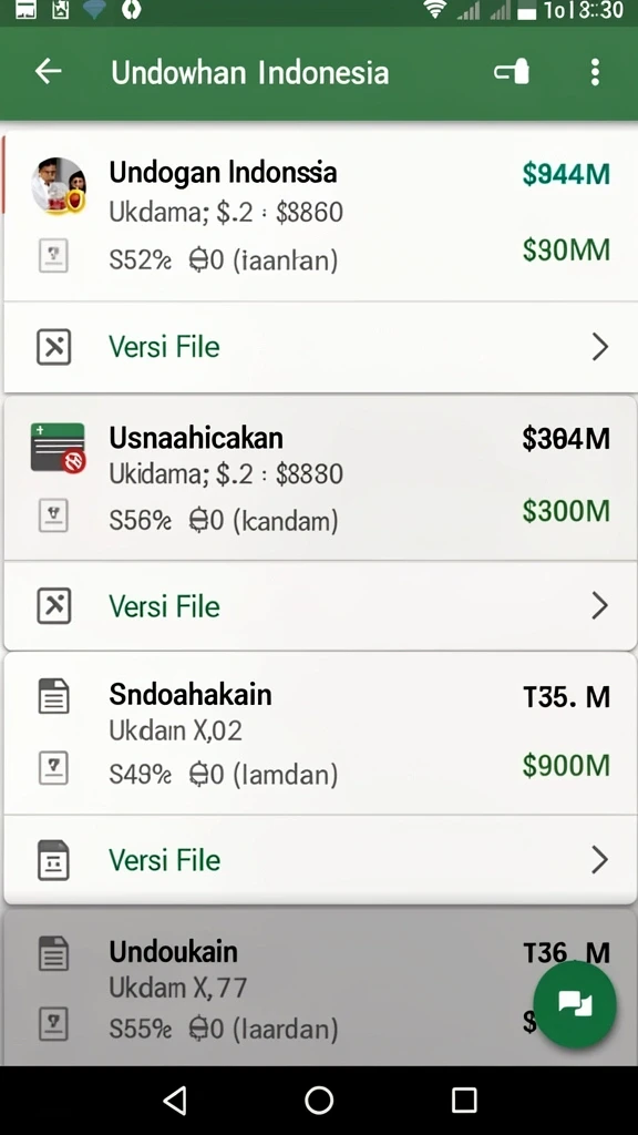 Screenshot menunjukkan variasi tema slot yang tersedia.