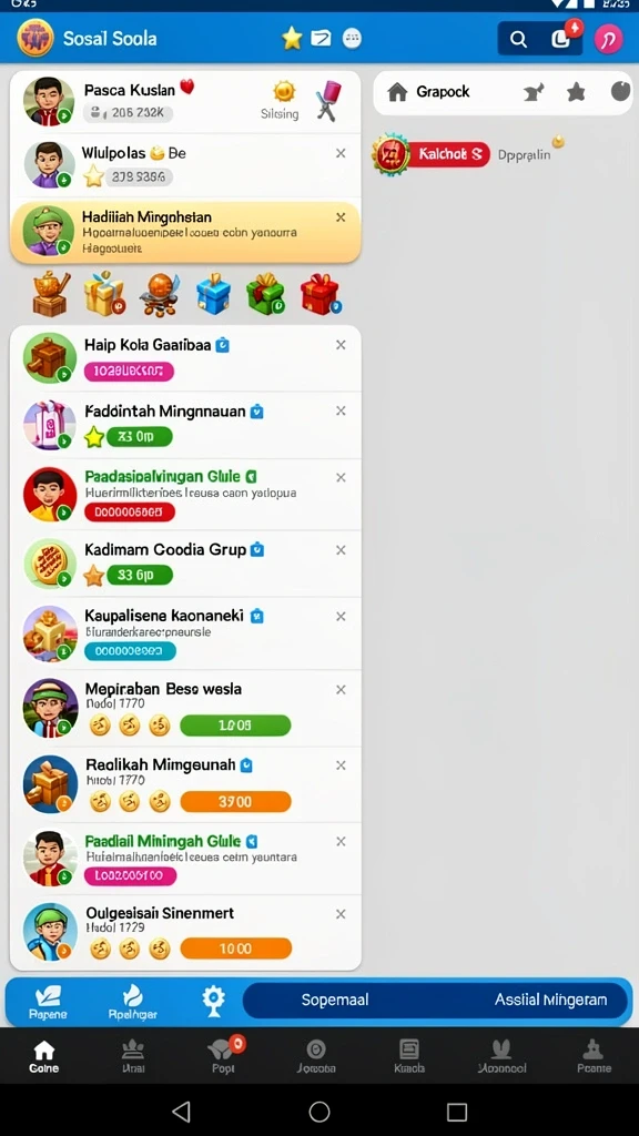 Pengalaman multiplayer yang seru dan menantang.