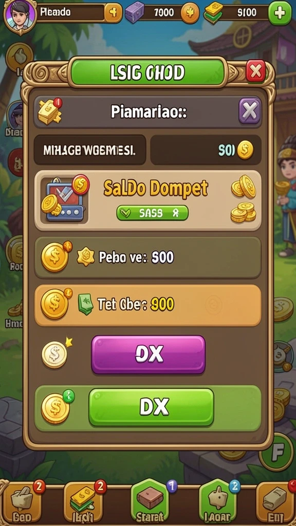 Screenshot aplikasi WIFITOTO menampilkan tampilan utama yang menarik.