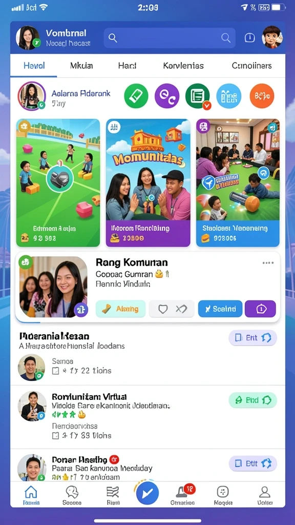 Tampilan karakter yang menakjubkan dan detail.