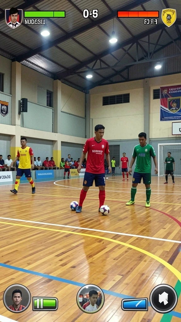 Karakter-karakter unik yang menambah keseruan bermain.