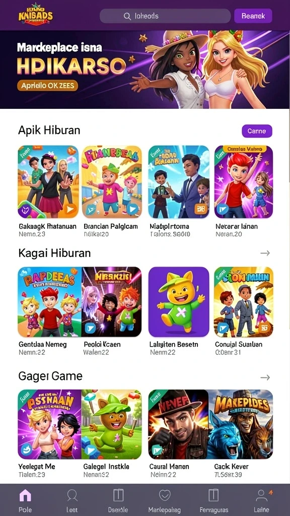 Fitur interaksi antar pemain yang mendukung kerja sama.