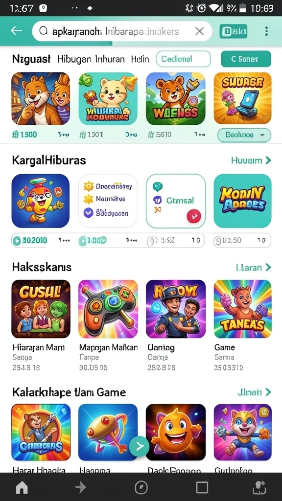 Tangkapan layar memperlihatkan dunia fantasi yang indah dan detail.
