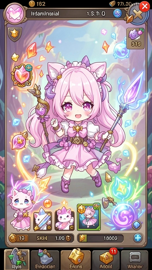 Interaksi sosial melalui live chat dengan pemain lain.