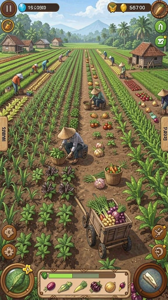 Fitur multiplayer yang memungkinkan bermain dengan teman.
